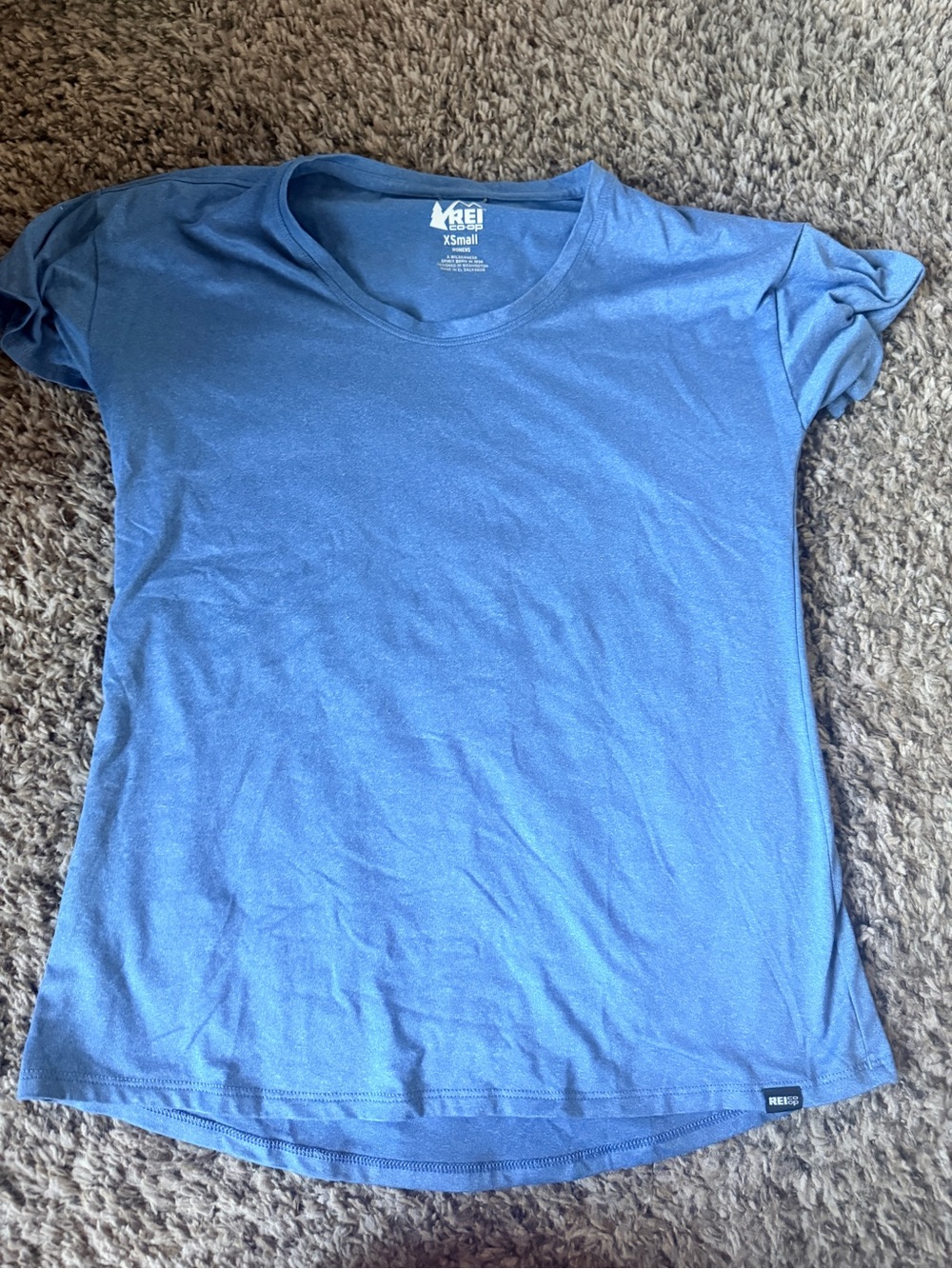 REI Co-op Lightweight Blue Tee - XS